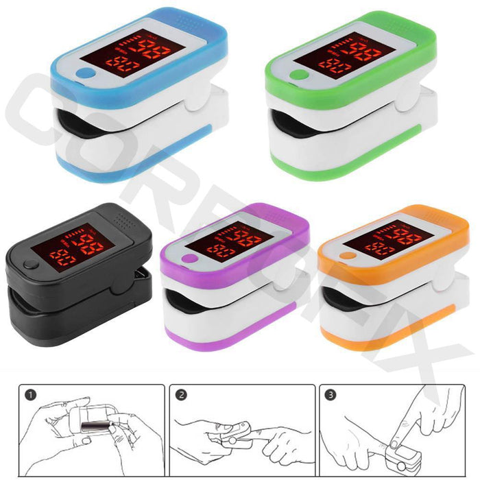 Corpofix oximeter for measuring the oxygen saturation in blood a finger - health oximeter