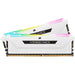 CORSAIR DDR4 16GB 2x8GB 3600Mhz DIMM CL18 VENGEANCE RGB PRO SL White 1.35V XMP 2.0 - Памети за настолни