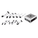 Corsair RM750 White 80+ Gold PSU Fully Modular - Захранвания за