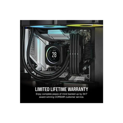 CORSAIR VENGEANCE DDR5 64GB 2x32GB 5600MHz DIMM Unbuffered 40-40-40-77 Std PMIC XMP 3.0 Black Heatspreader Black PCB