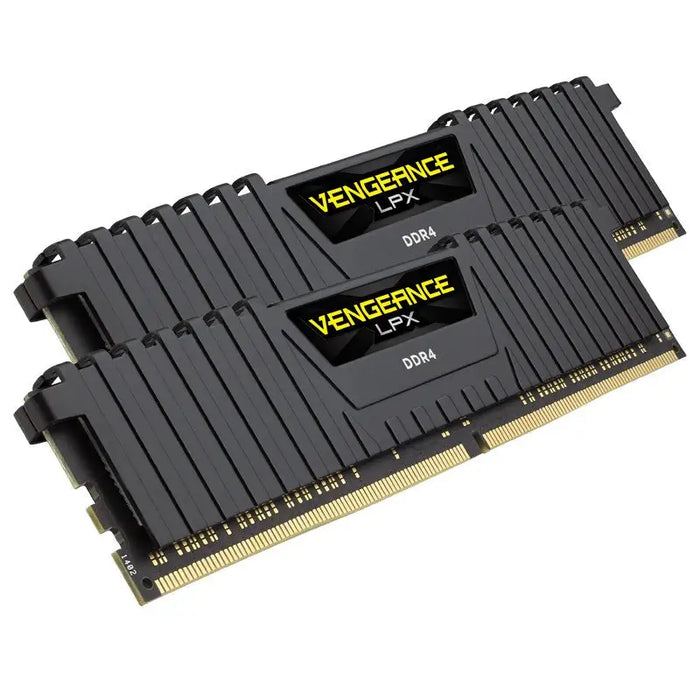 CORSAIR Vengeance LPX DDR4 16GB 2x8GB 3200MHz CL16 1.35V XMP 2.0 Black - Памети за настолни