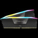 CORSAIR VENGEANCE RGB 64GB 2x32GB DDR5 6000MT/s DIMM Unbuffered 30-36-36-76 Std PMIC XMP 3.0 Black Heatspreader RGB LED