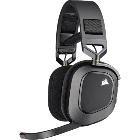 Corsair HS80 RGB Carbon Wireless PC/PS5/PS4 Gaming Headset with Mic