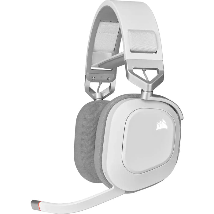 Corsair HS80 RGB White Wireless PC/PS5/PS4 Gaming Headset with Mic