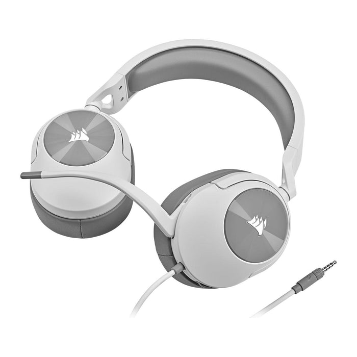 Corsair HS55 Stereo Gaming Headset with Microphone - White
