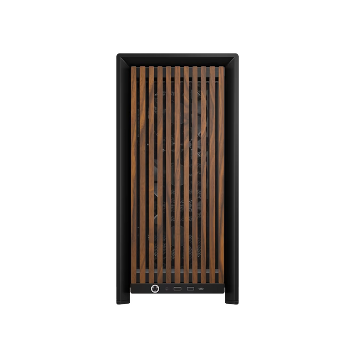 Corsair Frame 4000D Wood RS Mid-Tower Box - Black/Walnut
