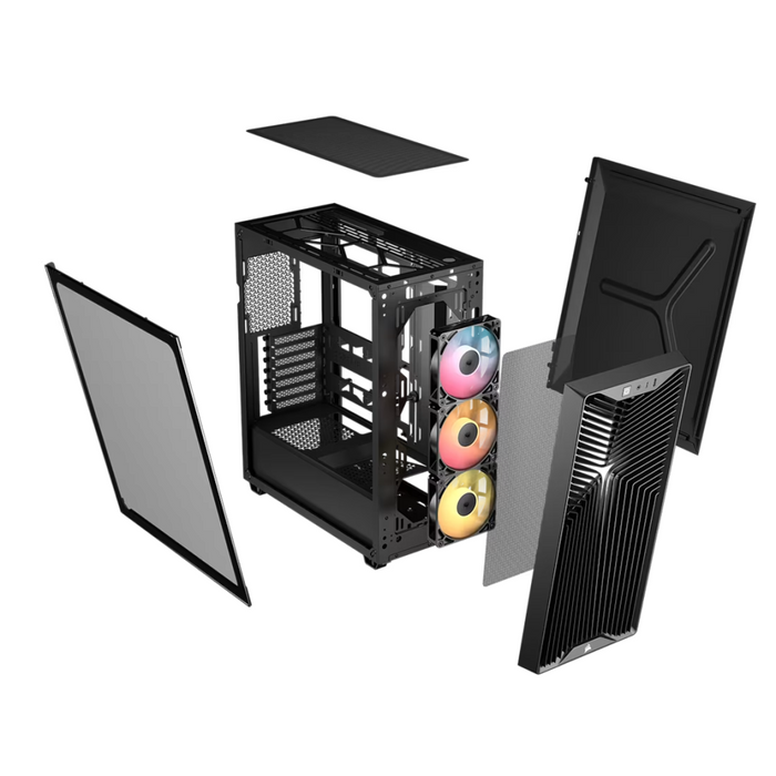Corsair 3200D RS ARGB Mid-Tower Performance Case - Black