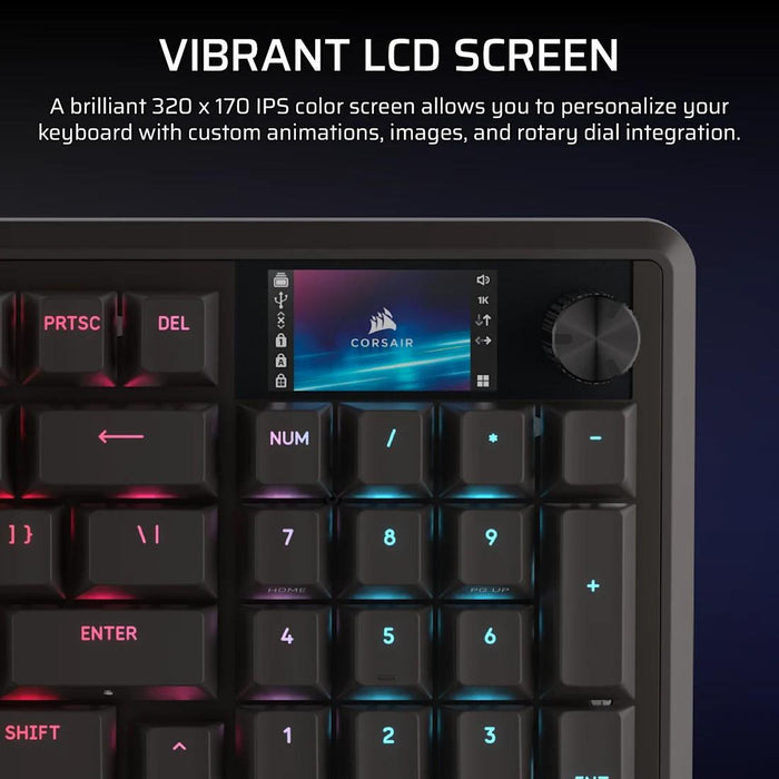 Corsair Vanguard Pro 96 Hall Effect Mechanical Gaming Keyboard - Hyperdrive Magnetic Switch