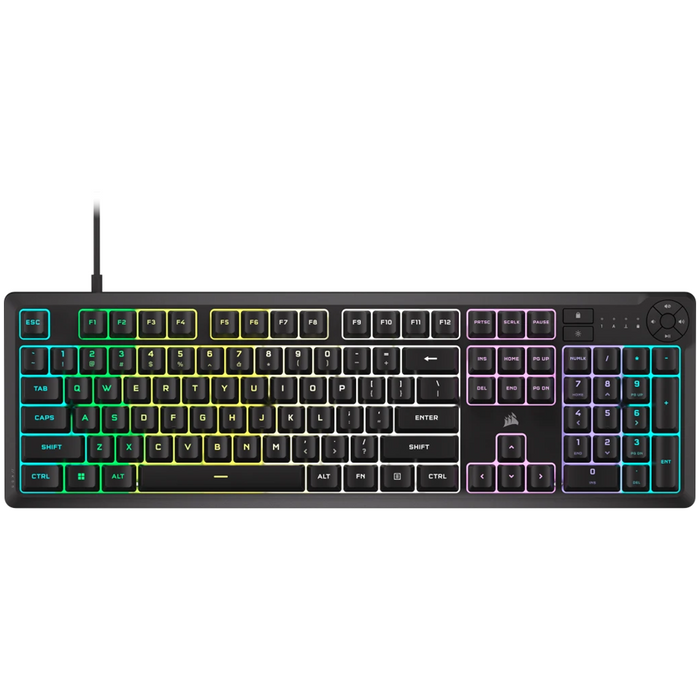 Gaming membrane keyboard Corsair K55 Core RGB
