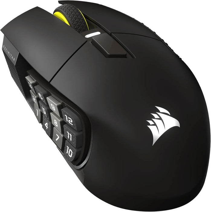 CORSAIR SCIMITAR ELITE WIRELESS SE, 33000 DPI, optical gaming mouse