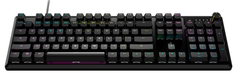 CORSAIR K70 Core RGB Mechanical Gaming Keyboard Corsair MLX Red Switch - Black