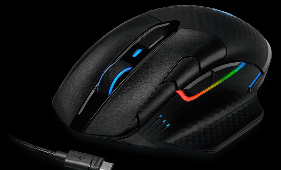 Corsair DARK CORE RGB PRO wireless gaming mouse