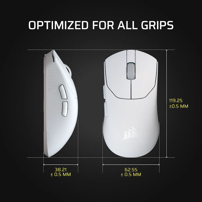 Corsair Sabre v2 Pro Ultralight Wireless Gaming Mouse - White