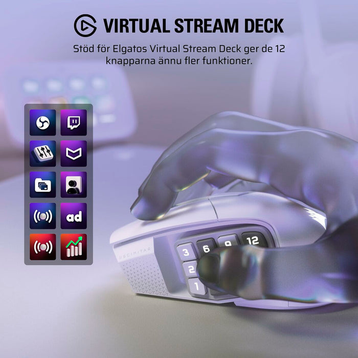 Mouse Corsair CH-9314011-WW White