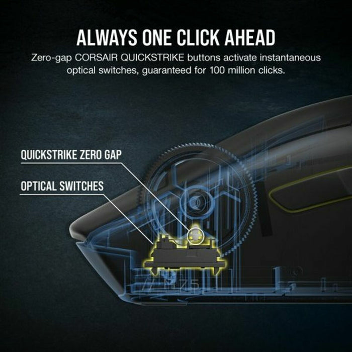 Gaming wireless/bluetooth mouse Corsair M75 Black Wireless Lightweight RGB