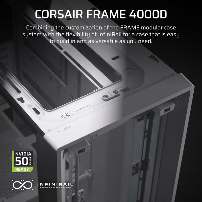 ATX Semi-tower Box Corsair White
