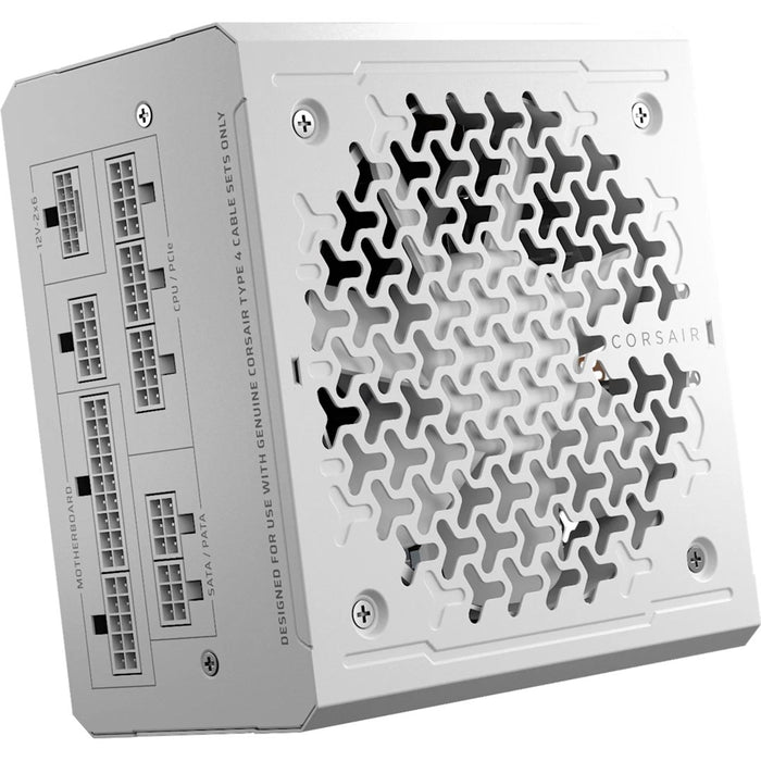 Corsair RM1000e White 1000W 80+ Gold ATX 3.1, Fully Modular Power Supply