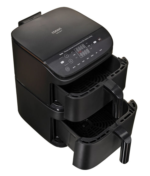 Cosori Turbo Tower Air Fryer 6.5L+4.3L Black EU KAAPAFCSNDE0243Y