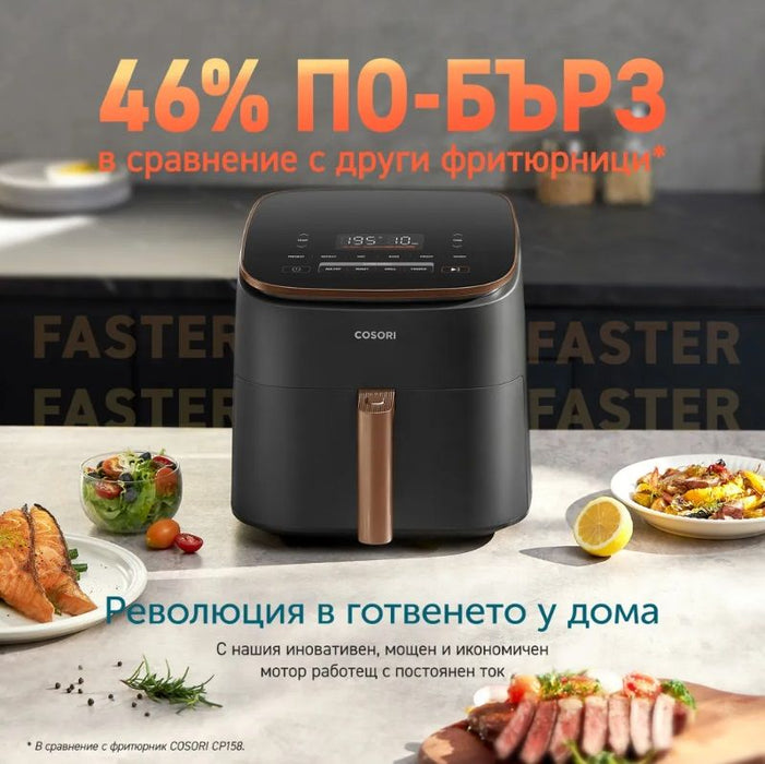 Cosori TurboBlaze Air Fryer 6L Chef Edition Black EU KAAPAFCSNEU0176Y