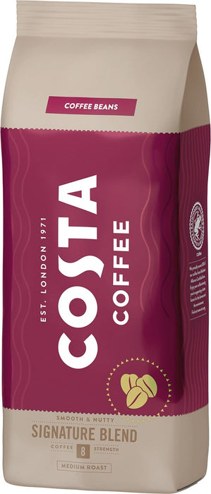Costa Coffee Signature Blend Medium coffee beans 1kg