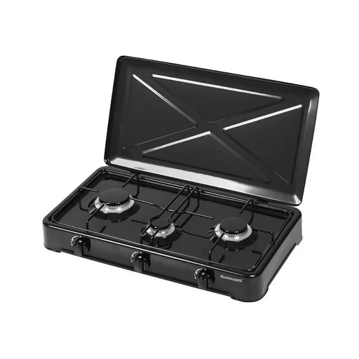 Countertop Hob Gas Ravanson K-03TB [white; 3 zone(s)] - CookersAGD-KTU<<<Home Appliance - ProductsAGD<<<ActionPL