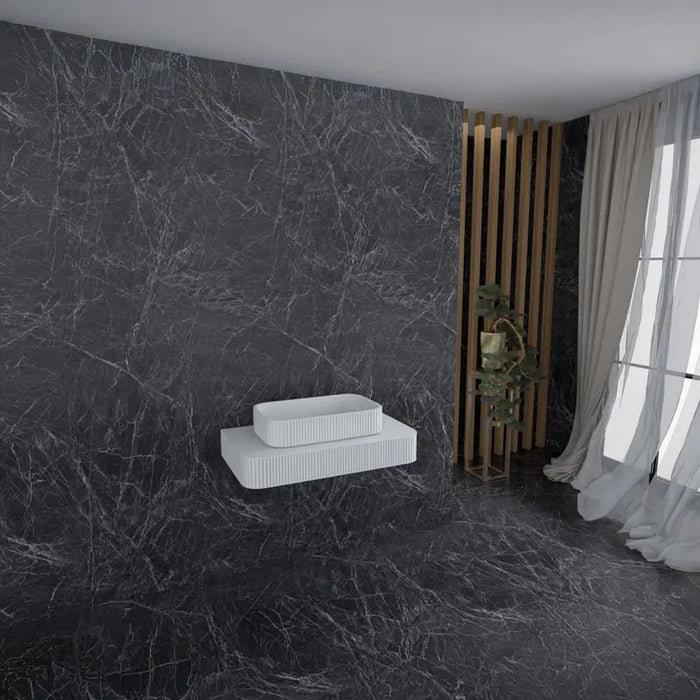 COUNTERTOP WITH WASHBASIN INPOX MADLEN 80 CM - Мебели<<<Мебели и огледала за баня<<<Баня<<<Praktiker