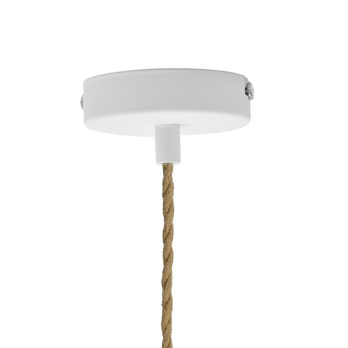 CEILING SOCKET 1-WAY ONEUP WHITE