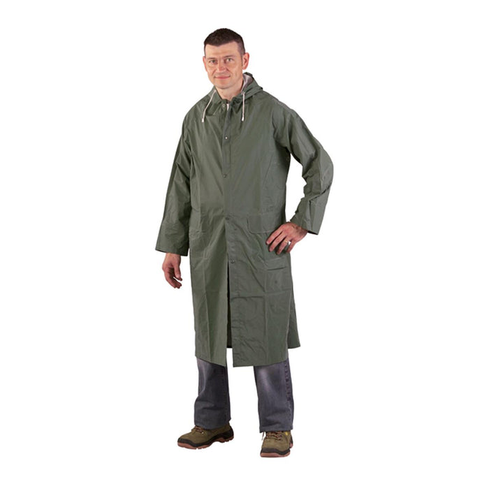 RAINCOAT WITH HOOD SIZE XL
