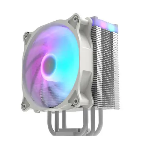 CPU active cooling Darkflash Darkair LED (heatsink + fan 120x120) white - Active cooling<<<Computer