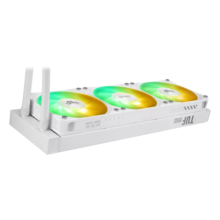 CPU Cooler ASUS TUF Gaming LC III 360 ARGB LCD White Edition - Охладители за процесори<<<Компютърни компоненти<<<ValiAPI