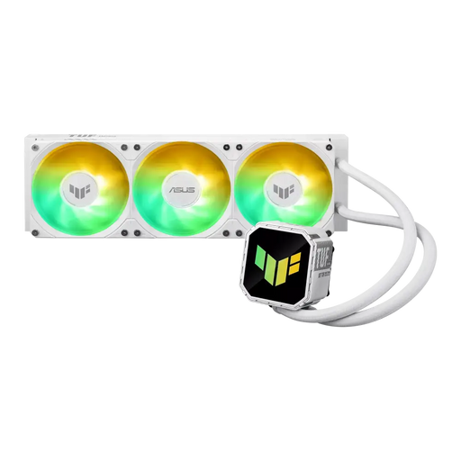 CPU Cooler ASUS TUF Gaming LC III 360 ARGB White Edition - Охладители за процесори<<<Компютърни компоненти<<<ValiAPI
