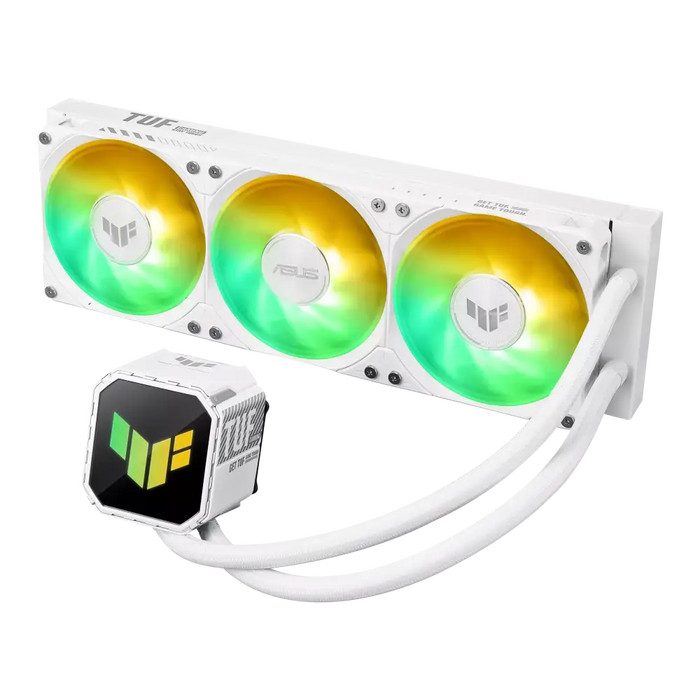 CPU Cooler ASUS TUF Gaming LC III 360 ARGB White Edition - Охладители за процесори<<<Компютърни компоненти<<<ValiAPI