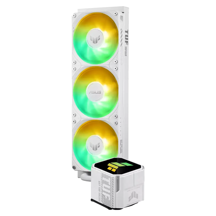 CPU Cooler ASUS TUF Gaming LC III 360 ARGB White Edition - Охладители за процесори<<<Компютърни компоненти<<<ValiAPI