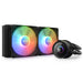 CPU Cooler NZXT Kraken 240 RGB Black LCD Display - Охладители за процесори<<<Компютърни