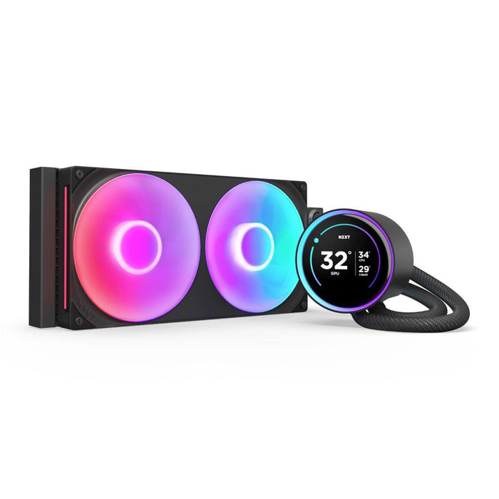 CPU Cooler NZXT Kraken Elite 280 V2 RGB Black LCD Display - Охладители за процесори<<<Компютърни