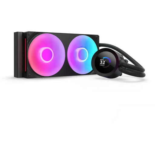 CPU Cooler NZXT Kraken Plus 240 RGB LCD Display - Black - Охладители за процесори<<<Компютърни