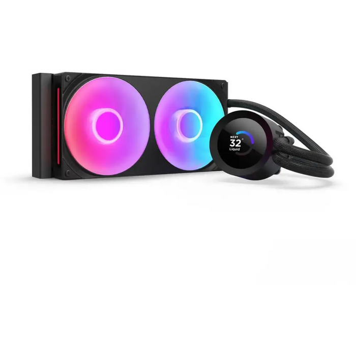 CPU Cooler NZXT Kraken Plus 240 RGB LCD Display - Black - Охладители за процесори<<<Компютърни