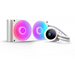 CPU Cooler NZXT Kraken Plus 240 RGB LCD Display - White - Охладители за процесори<<<Компютърни
