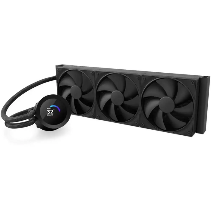 CPU Cooler NZXT Kraken Plus 360 LCD Display - Black - Охладители за процесори<<<Компютърни