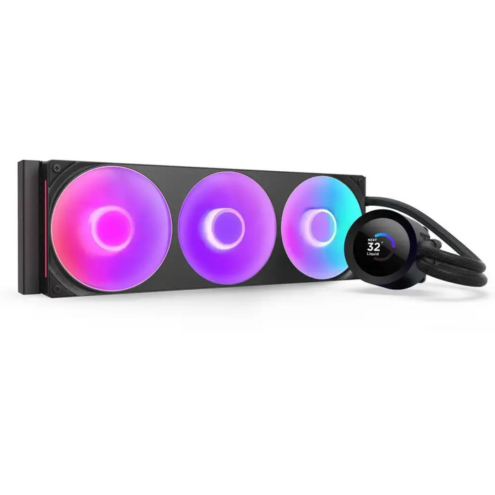 CPU Cooler NZXT Kraken Plus 360 RGB LCD Display - Black - Охладители за процесори<<<Компютърни