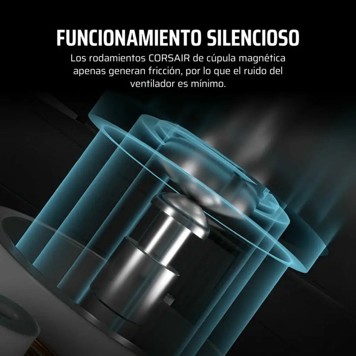 CPU Fan Corsair LX120 - Компютър Мрежи и компоненти<<<Компютри| Електроника<<<BigBuy&&&Охлаждане<<<Компютър Мрежи и