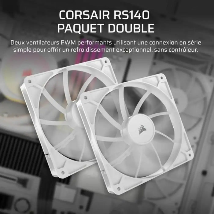 CPU Fan Corsair RS140 - Компютър Мрежи и компоненти<<<Компютри| Електроника<<<BigBuy&&&Охлаждане<<<Компютър Мрежи и
