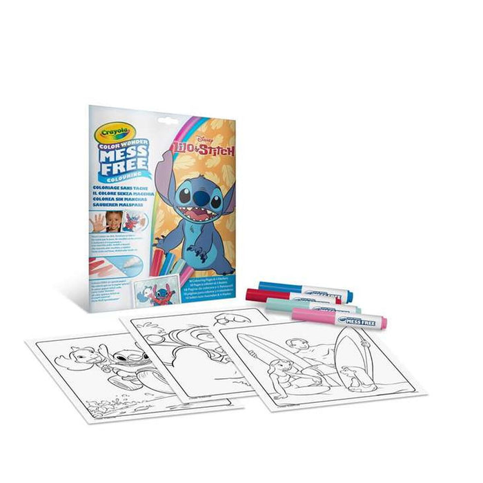 Paint and Colour Game Crayola Lilo & Stitch Multicolour Plastic