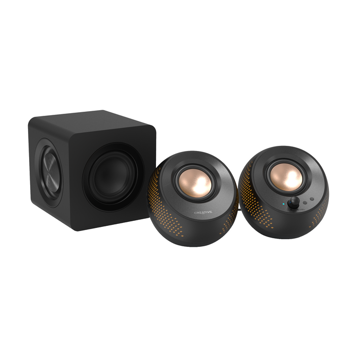 Sound system 2.1 Creative Pebble X Plus, USB-C, Bluetooth, 15W