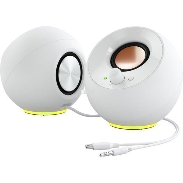 Sound system Creative Pebble SE, 4.4W RMS, jack, USB, white