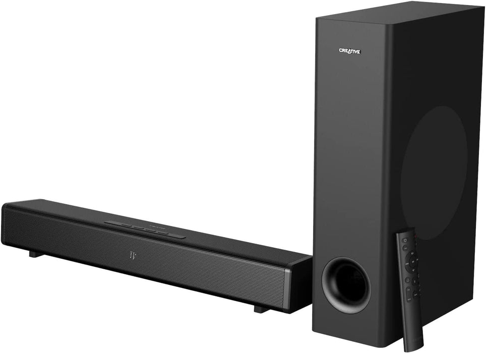 Sound system 2.1 Creative Stage 360, Bluetooth 5.0, Dolby Atmos, HDMI 2.0, ARC, Black