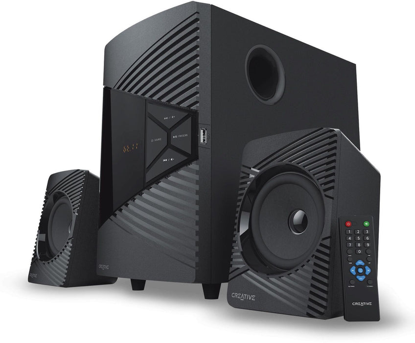 Sound system 2.1 Creative SBS E2500, Bluetooth, FM, 30W, Black