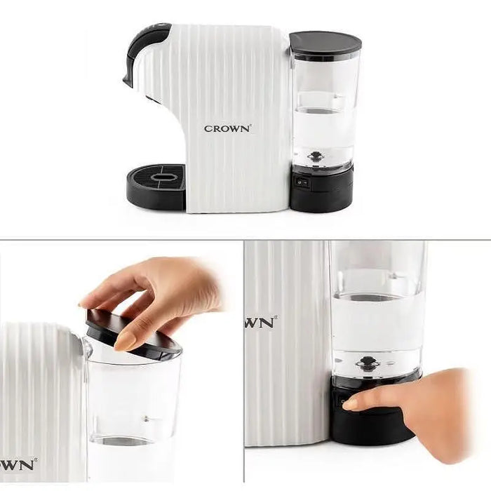 Crown CCM-1531W 7 in 1 capsule coffee machine - Кафемашини с капсули<<<Кафемашини и кафеавтомати<<<Малки електроуреди