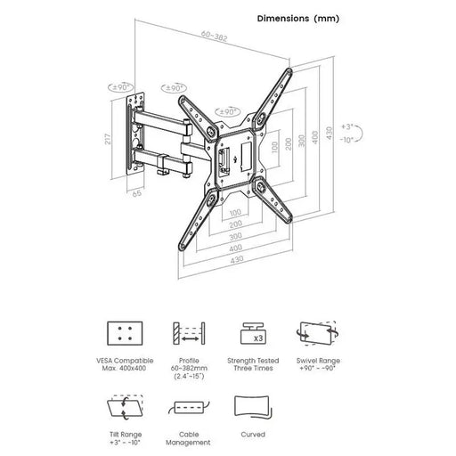 Crown WM30K2355TL TV Stand - ТВ стойки<<<Аксесоари за телевизори<<<ТВ Аудио Gaming<<<ZoraSite