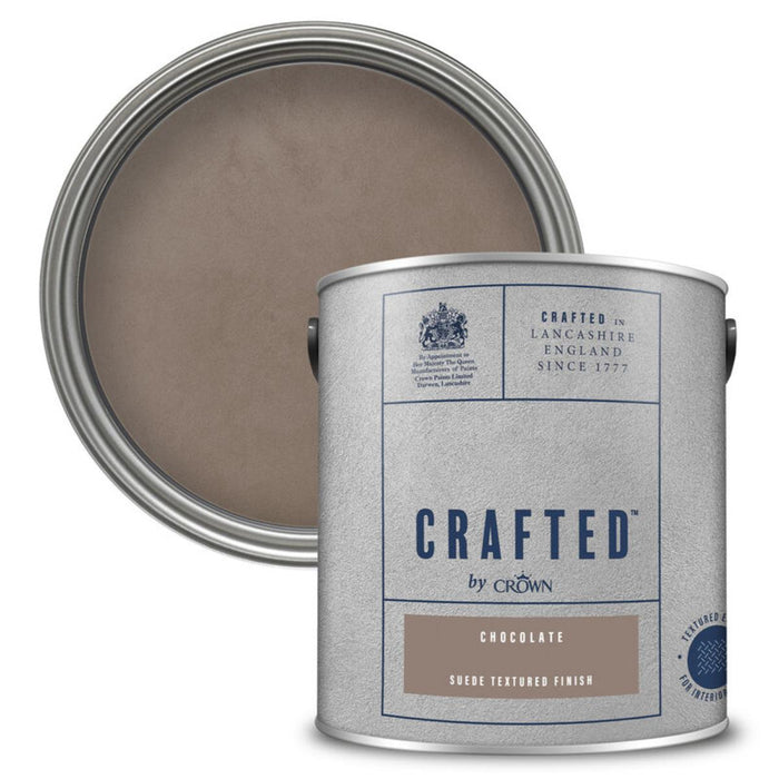 PAINT WITH SUEDE EFFECT CROWN CHOCOLATE 2.5L